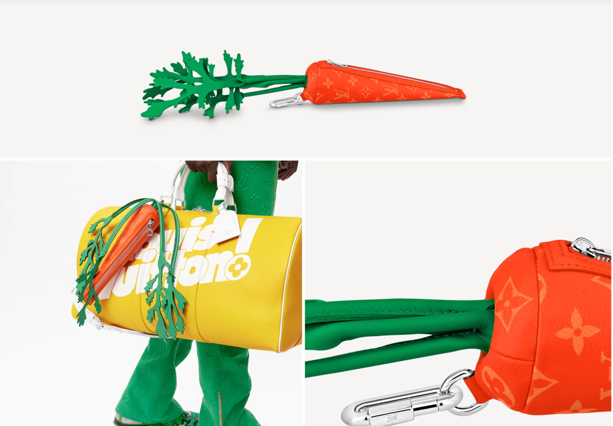 Louis Vuitton allowed the sales for BTS' Jin carrot pouch due to
