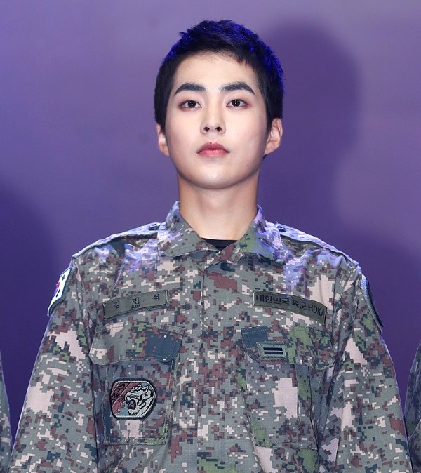 EXO Xiumin Soldier