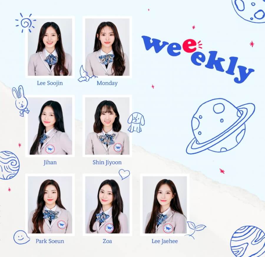 Yeni kpop kız grubu Weekly