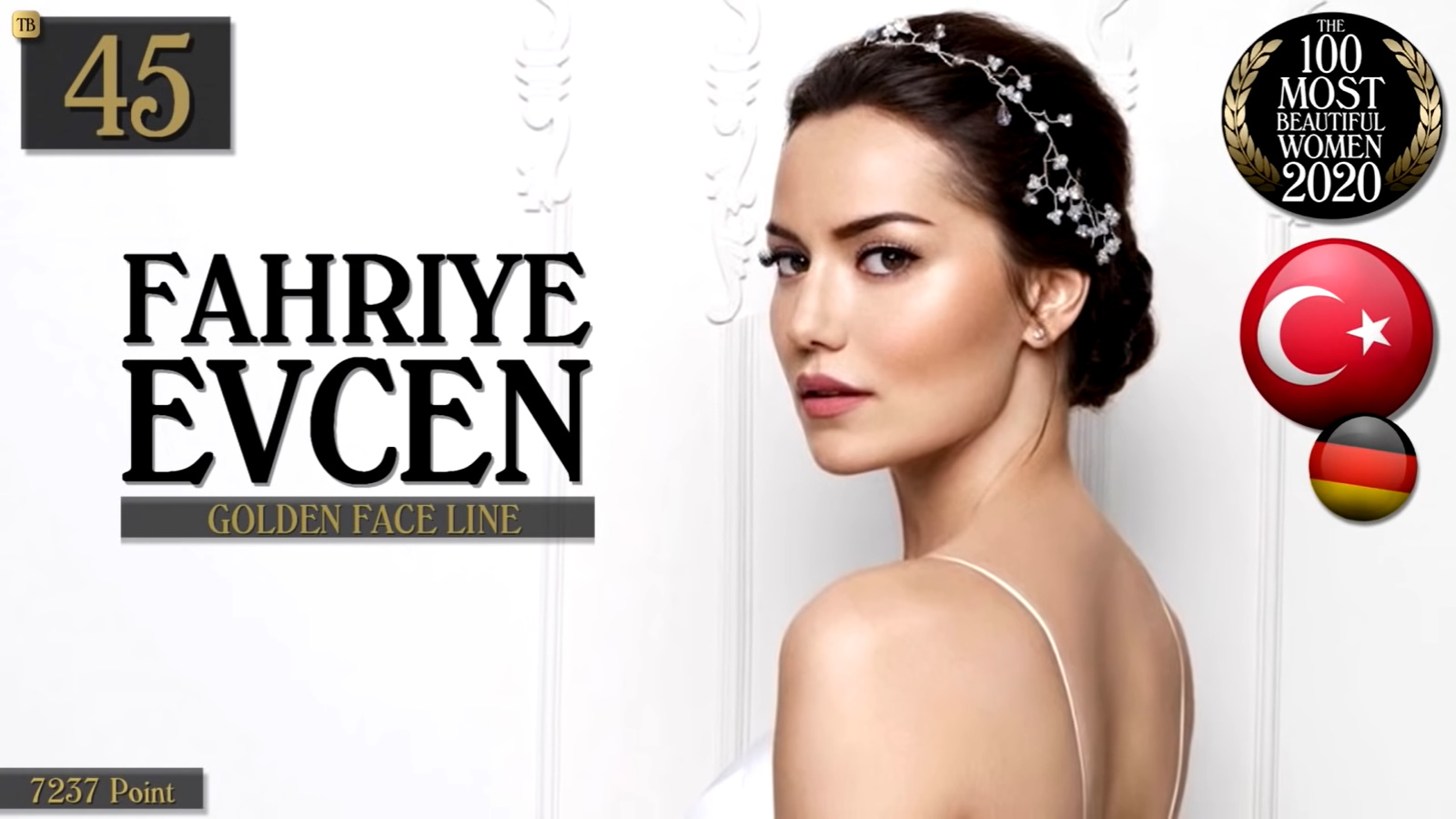 Fahriye EVCEN - The 100 Most Beautiful Women Of 2020